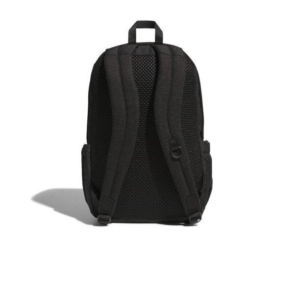 Adidas MUST HAVES SEASONAL 雙肩後背包 書包 包包 毛茸茸 爆黑 HY0250-細節圖4