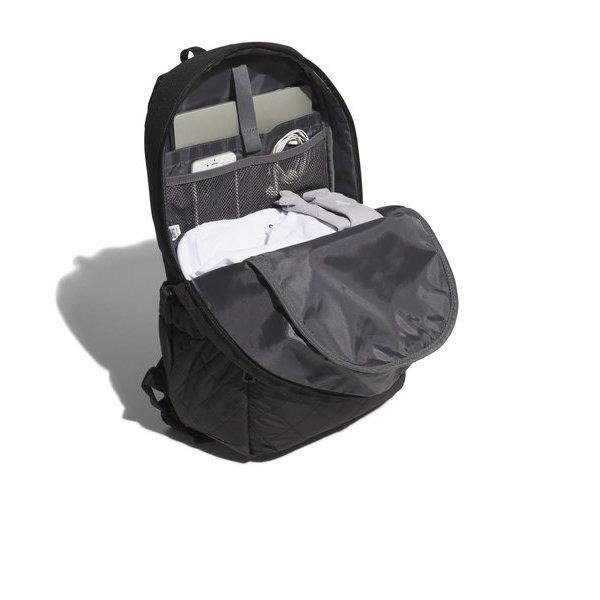 Adidas MUST HAVES SEASONAL 雙肩後背包 書包 包包 毛茸茸 爆黑 HY0250-細節圖5