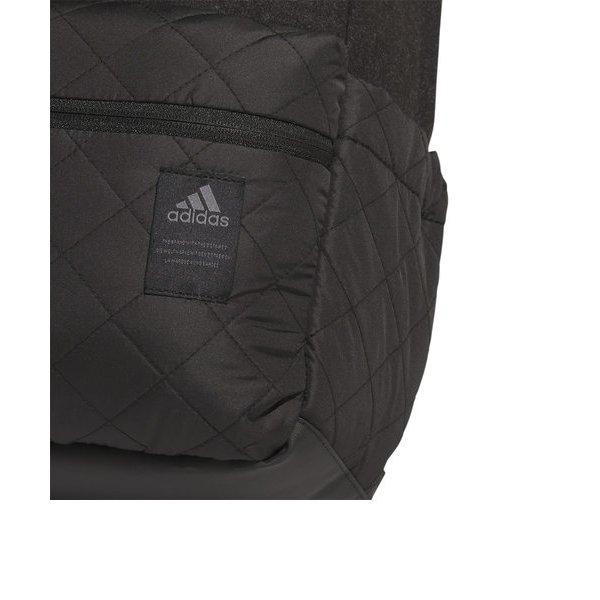 Adidas MUST HAVES SEASONAL 雙肩後背包 書包 包包 毛茸茸 爆黑 HY0250-細節圖6