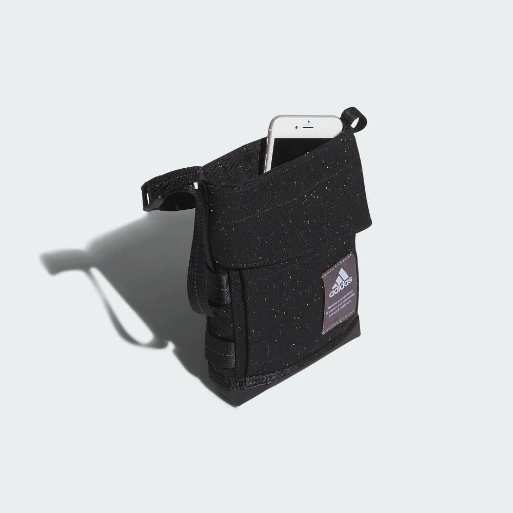 Adidas SMALL BAG 側背包 斜背包 隨身包 可調背帶 厚磅 小包 黑 IK4781 白 IK4782-細節圖6