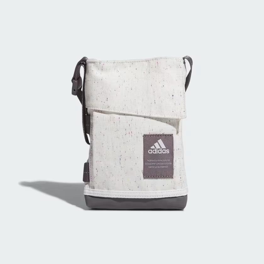 Adidas SMALL BAG 側背包 斜背包 隨身包 可調背帶 厚磅 小包 黑 IK4781 白 IK4782-細節圖8