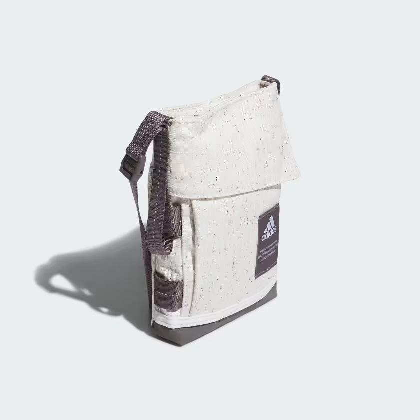 Adidas SMALL BAG 側背包 斜背包 隨身包 可調背帶 厚磅 小包 黑 IK4781 白 IK4782-細節圖9