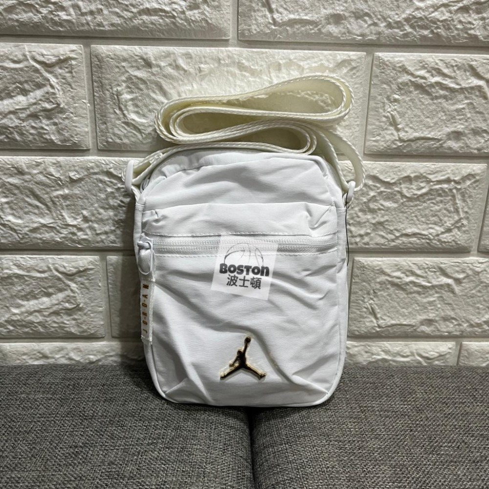 Nike Jordan  包包 小包  方包 肩包 手機包 側背包 斜背包 外出包 黑 DV5363 014 白101-細節圖3