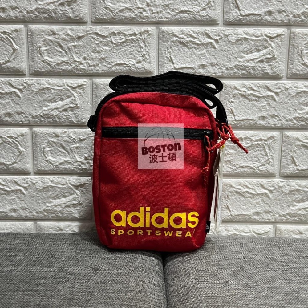 Adidas 小方包 手機包 肩背包 側背包 斜背包 小包 隨身包 黑 JE6706 紅 JE6708 藍 JE6709-細節圖3