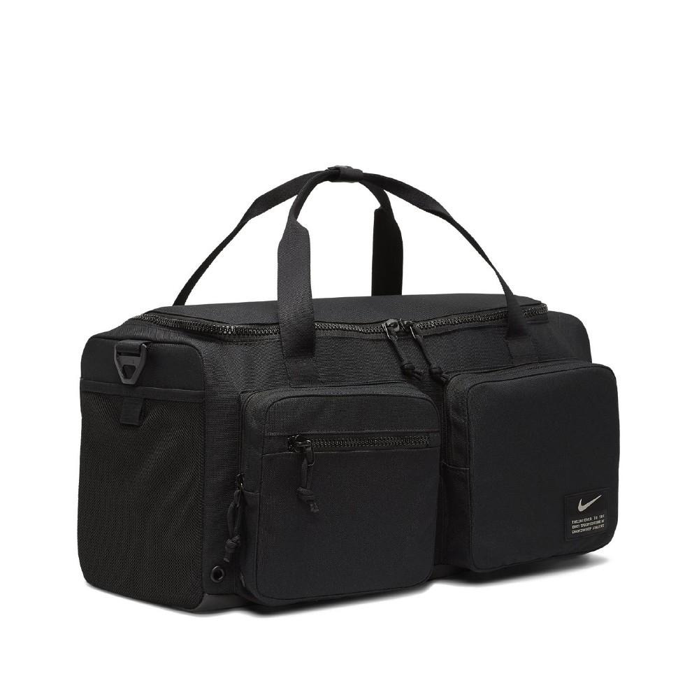 Nike Utility Power Duffel 手提包 健身包 肩背 旅行包 大容量 多夾層 黑CK2795-010-細節圖2