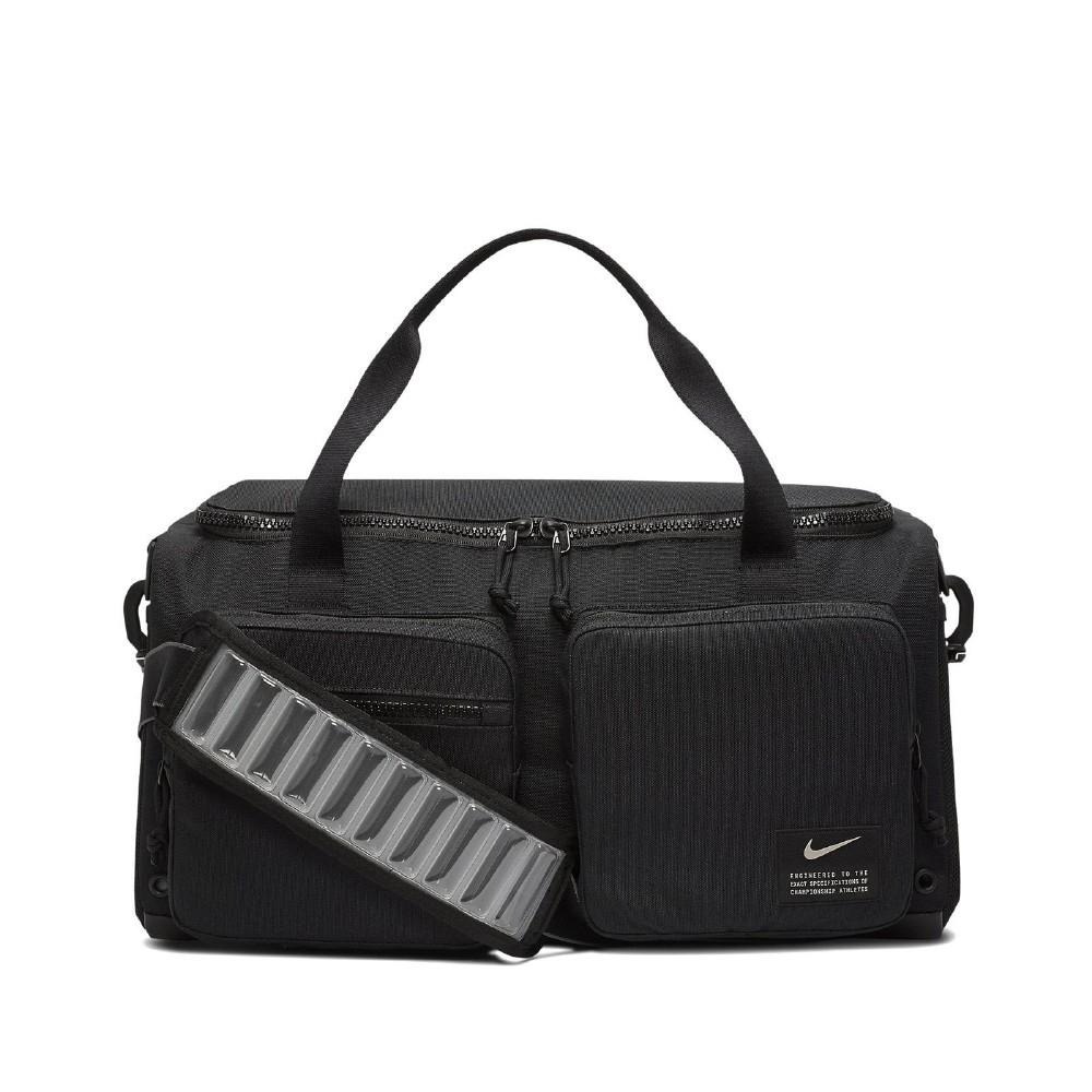 Nike Utility Power Duffel 手提包 健身包 肩背 旅行包 大容量 多夾層 黑CK2795-010-細節圖5