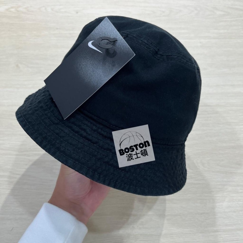 NIKE U NSW BUCKET FUTURA WASH 帽子 漁夫帽 遮陽帽 運動 黑 DC3967-010-細節圖2