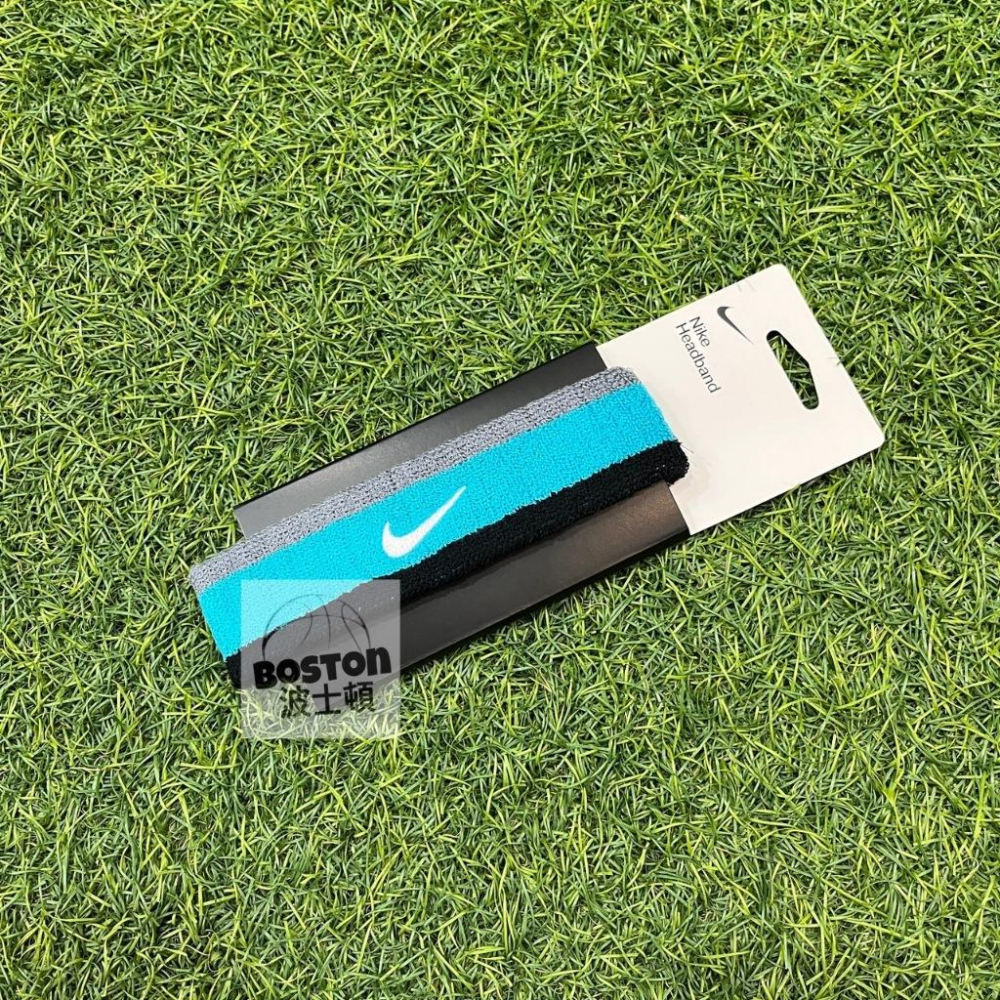 Nike Swoosh 頭帶 運動 吸汗 AC2285 016灰 416藍 620藍白紅 314軍綠 017青 118紅-細節圖6