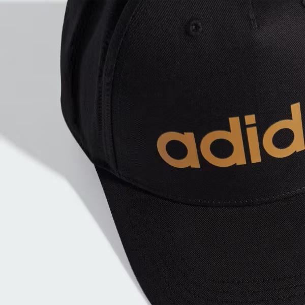 Adidas Daily Cap 帽子 遮陽帽 老帽 休閒帽 防曬 愛迪達 黑 JF4353-細節圖3