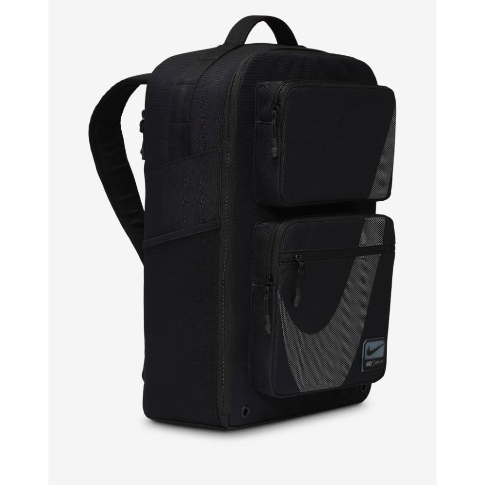 Nike 書包 背包 後背包 運動背包 訓練背包 手提背包 分層 收納 全黑 FN4106 大勾 HF0635 010-細節圖2