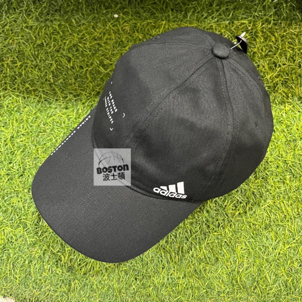 Adidas MH CAP 帽子 運動帽 鴨舌帽 遮陽帽 遮陽 經典 百搭 男款 黑 IM5230 OSFM 57-60-細節圖2