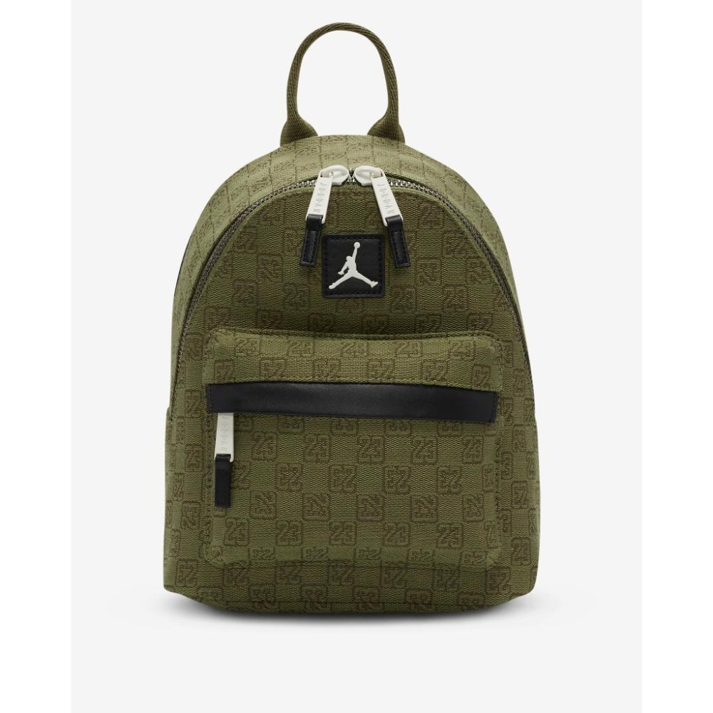 Jordan 喬丹 飛人喬丹 喬丹包 後背包 小包 背包 潮包 FJ9679 390 軍綠-細節圖4
