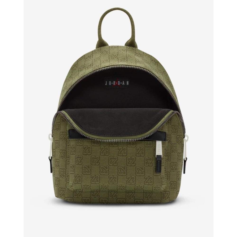 Jordan 喬丹 飛人喬丹 喬丹包 後背包 小包 背包 潮包 FJ9679 390 軍綠-細節圖7