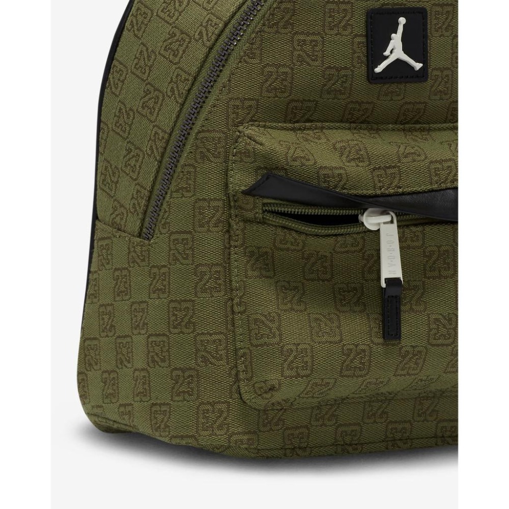 Jordan 喬丹 飛人喬丹 喬丹包 後背包 小包 背包 潮包 FJ9679 390 軍綠-細節圖8