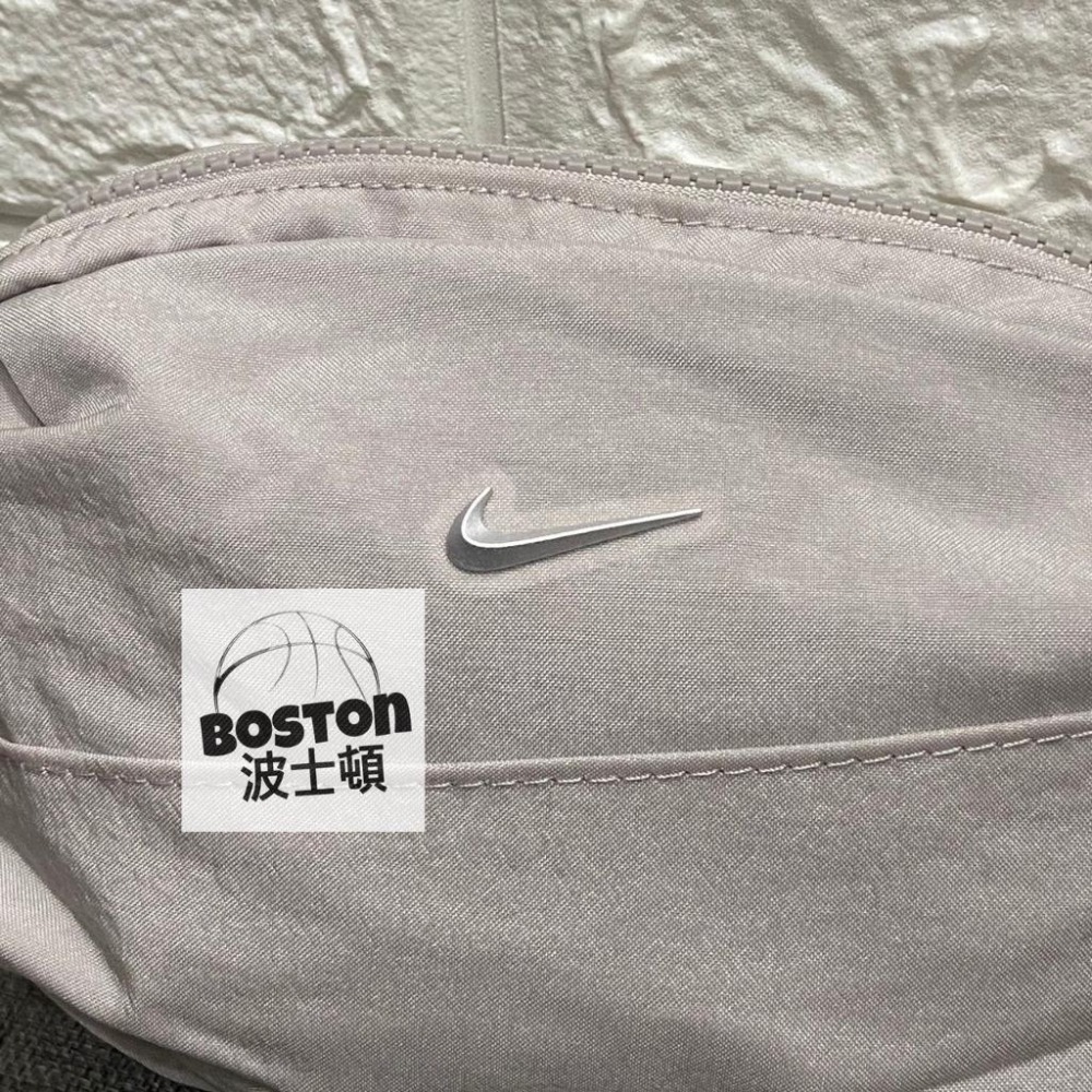 Nike Aura 腰包 方包 肩包 小包 小方包 肩背包 側背包 隨身包 運動包 休閒包 灰 HM6120 009-細節圖3