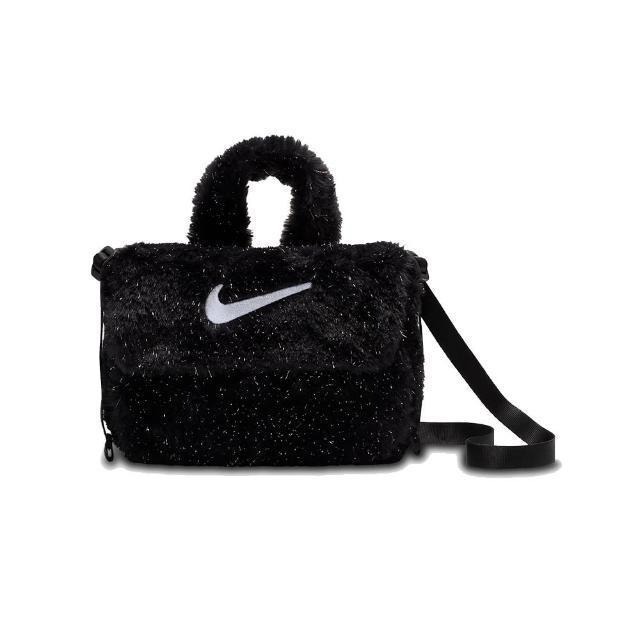 Nike CROSSBODY 毛毛 側包 肩包 小包 側背包 手提包 毛毛包 肩背包 黑 FZ1329 010 白113-細節圖2
