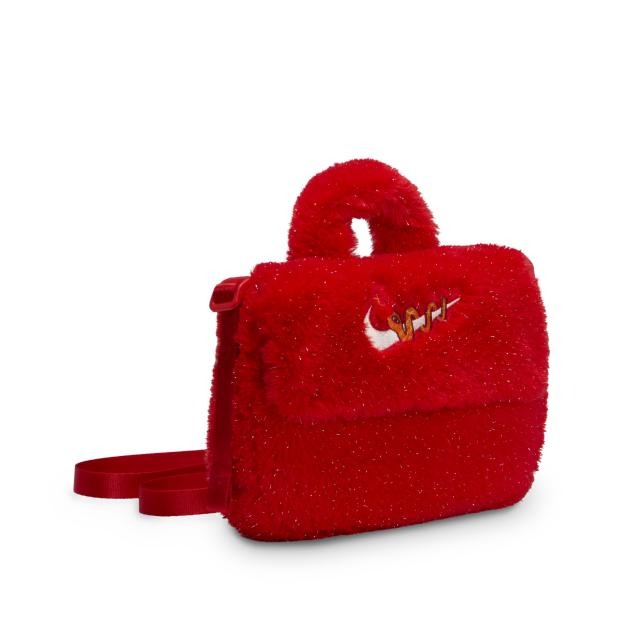 Nike CNY 靈蛇迎新 小包 方包 手機包 隨身背袋 肩背包 肩背袋 側背包 側背袋 紅 HV6119 657-細節圖2