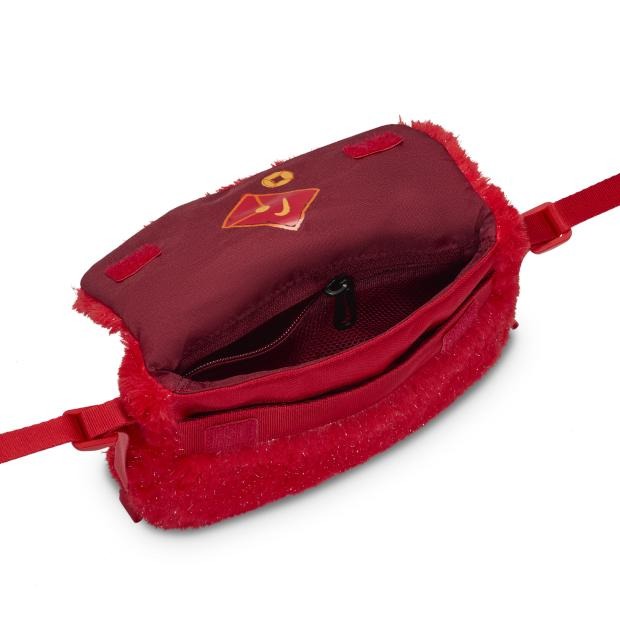 Nike CNY 靈蛇迎新 小包 方包 手機包 隨身背袋 肩背包 肩背袋 側背包 側背袋 紅 HV6119 657-細節圖4