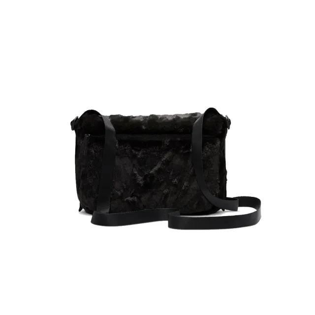 Nike NSW FTRA 365 FUR CRSBY 斜背包 毛毛包 側背包 外出包 黑 FZ1326 010-細節圖3