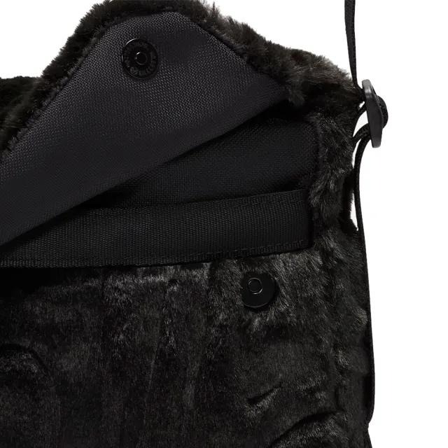 Nike NSW FTRA 365 FUR CRSBY 斜背包 毛毛包 側背包 外出包 黑 FZ1326 010-細節圖5