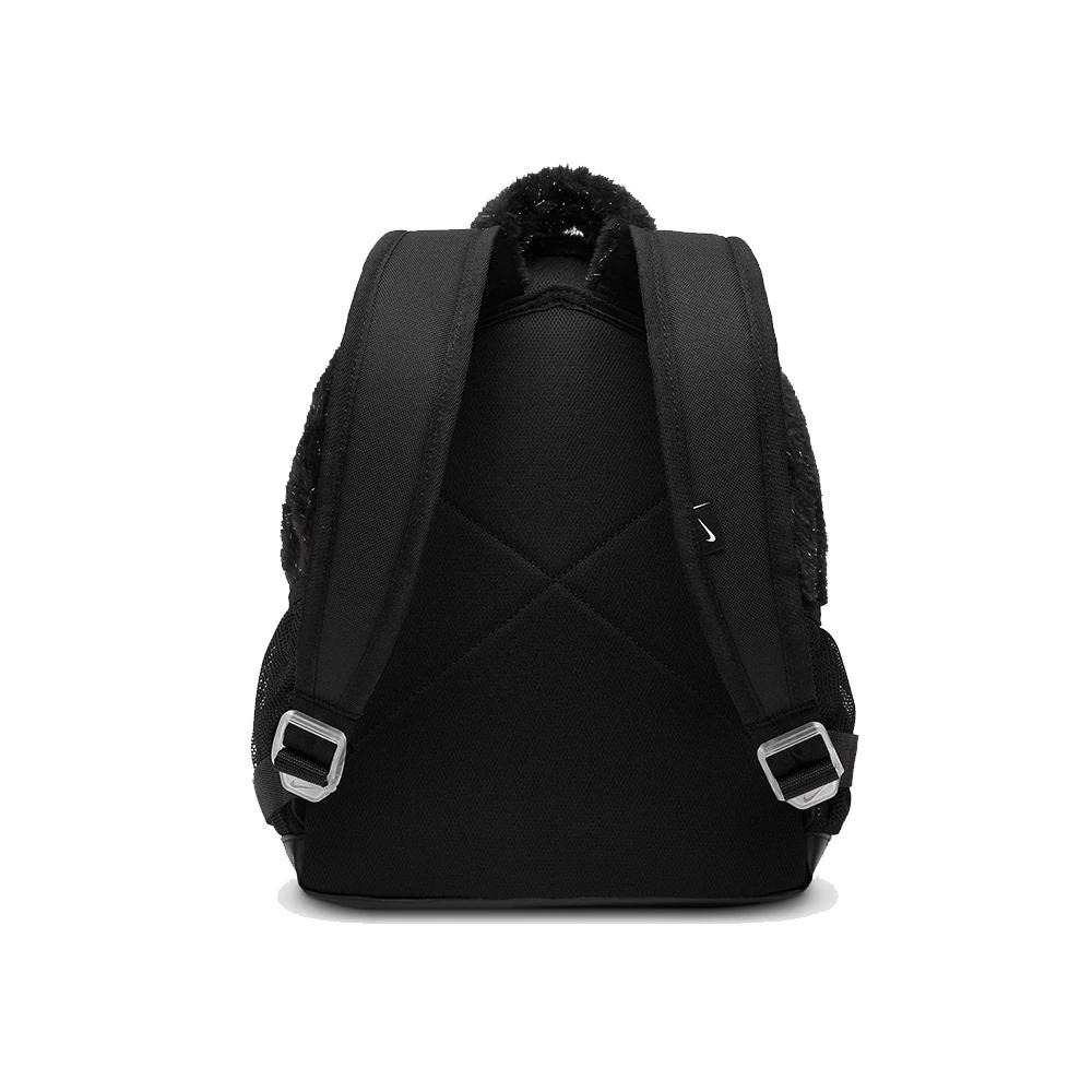 Nike BACKPACK 毛毛 小包 書包 背包 毛毛包 外出包 後背包 黑 FZ1330 010 白113-細節圖5
