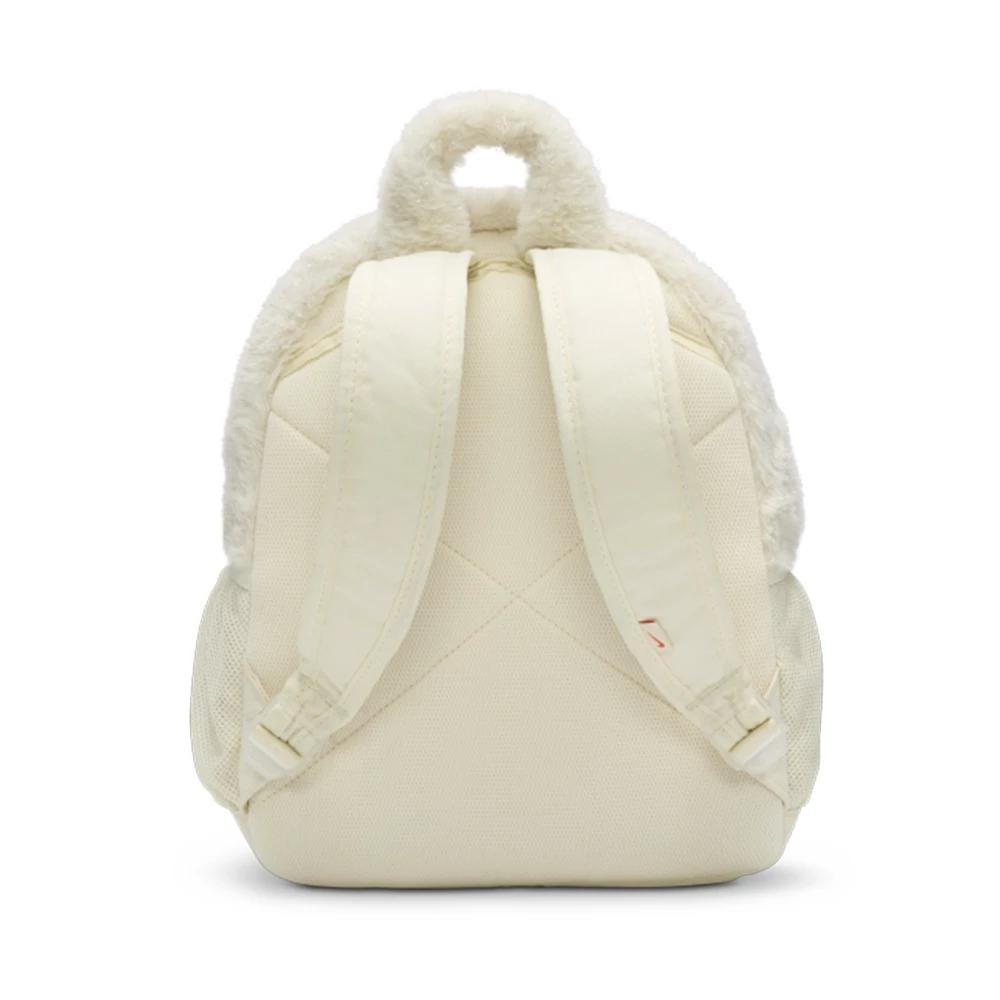 Nike BACKPACK 毛毛 小包 書包 背包 毛毛包 外出包 後背包 黑 FZ1330 010 白113-細節圖6