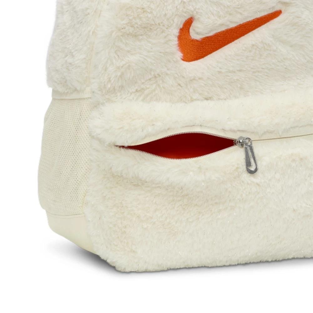 Nike BACKPACK 毛毛 小包 書包 背包 毛毛包 外出包 後背包 黑 FZ1330 010 白113-細節圖8