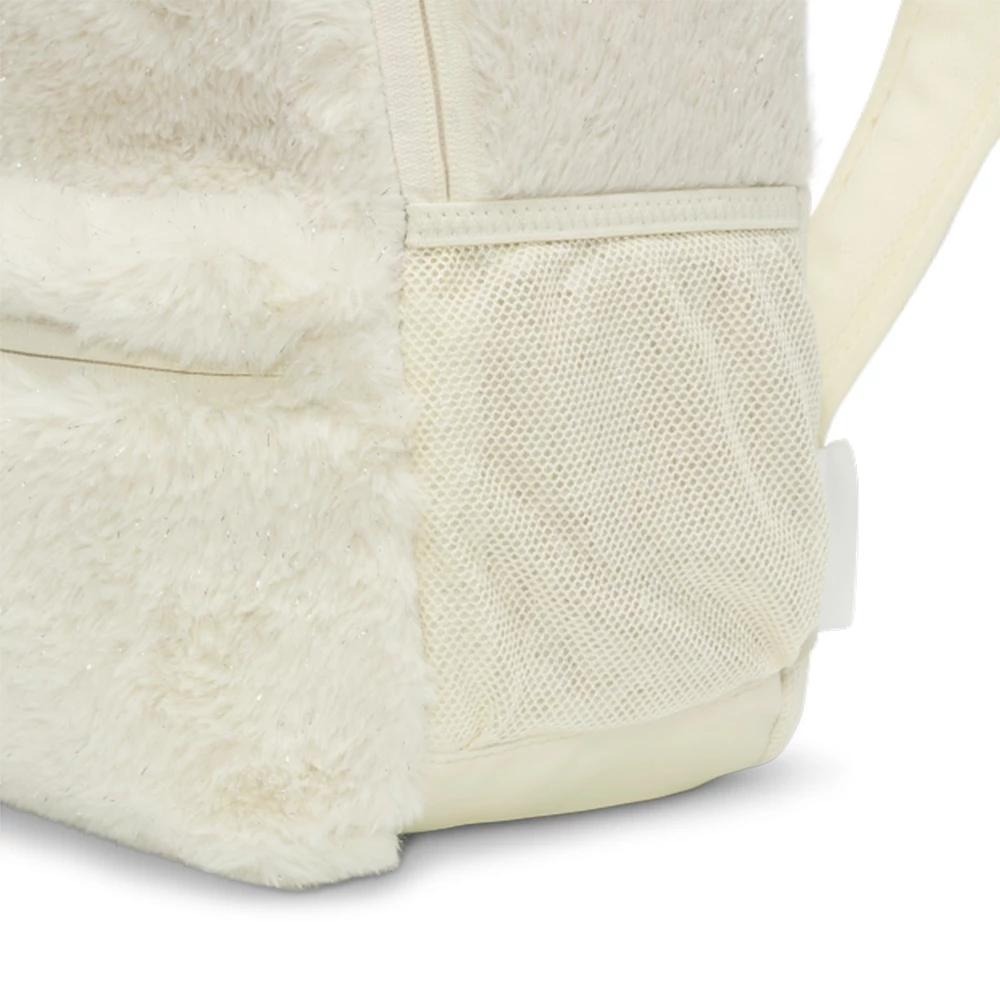 Nike BACKPACK 毛毛 小包 書包 背包 毛毛包 外出包 後背包 黑 FZ1330 010 白113-細節圖9