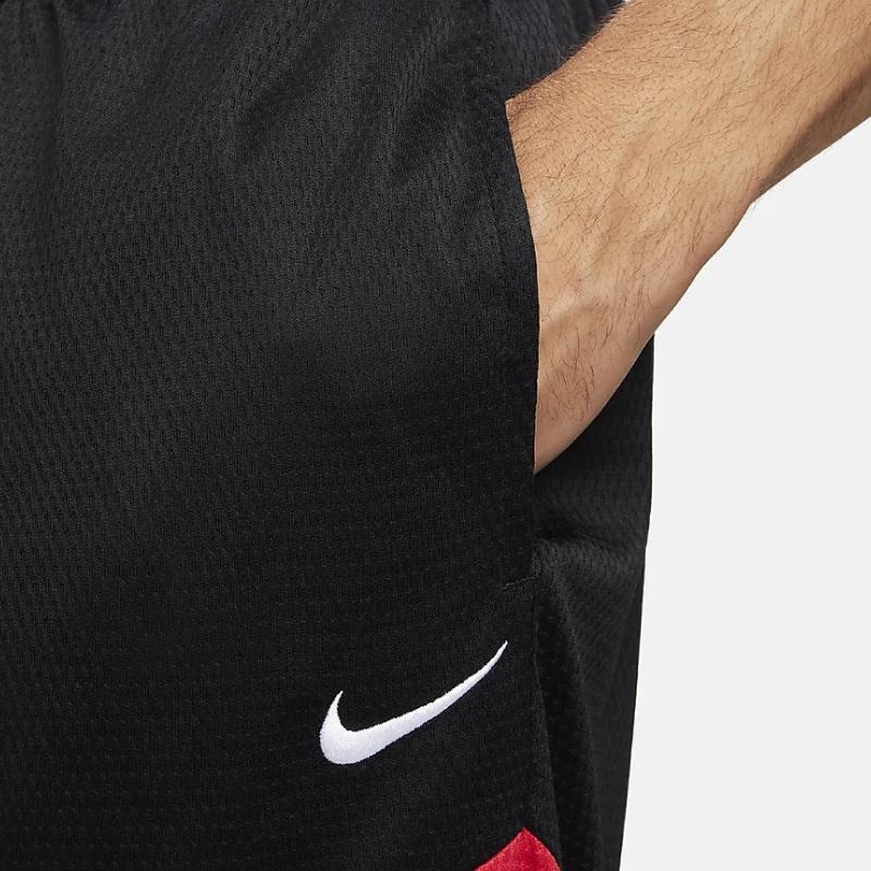 Nike Dri-FIT 男款 短褲 球褲 運動褲 輕薄 透氣 排汗 8吋 籃球褲 黑 DV9525 013-細節圖3