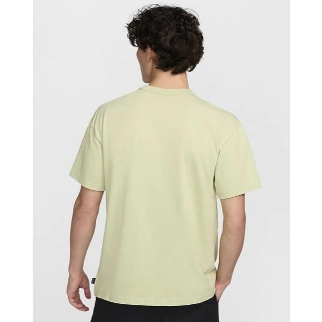 NIKE NSW PREM ESSNTL SUST TEE 短袖 運動 休閒 DO7393 灰藍 060 淺綠 371-細節圖4