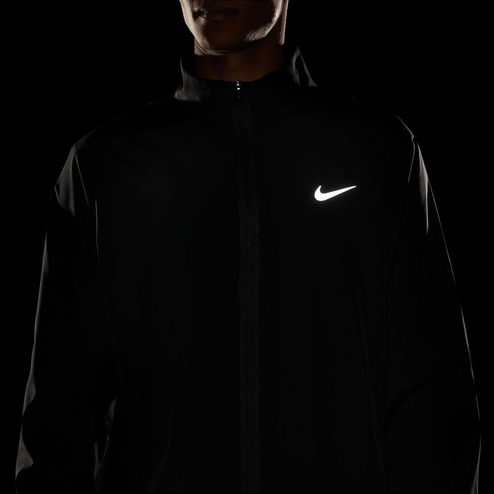 NIKE AS M NK DF FORM JKT 外套 慢跑 運動 運動外套  反光logo 黑 FB7500 010-細節圖6