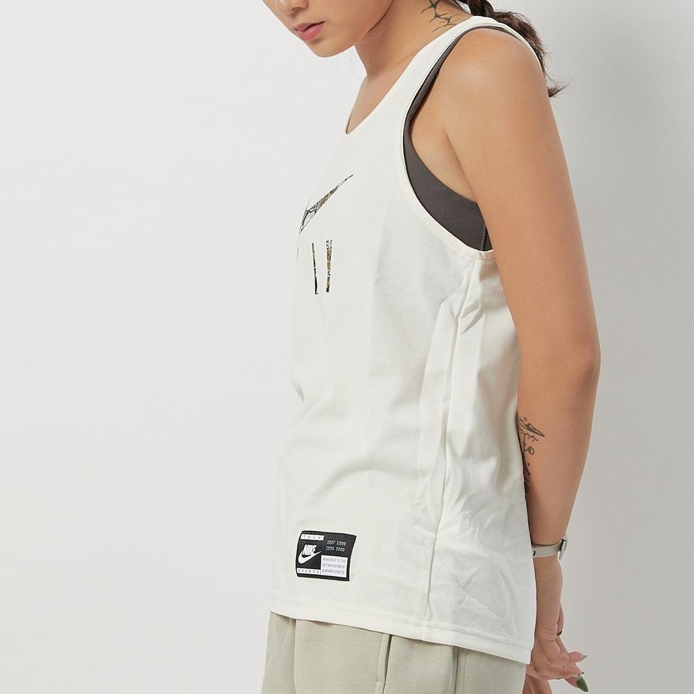 Nike AS W NK DF JSY SSL 女款 背心 運動背心 健身 跑步 透氣 排汗 白 FB7987 110-細節圖2