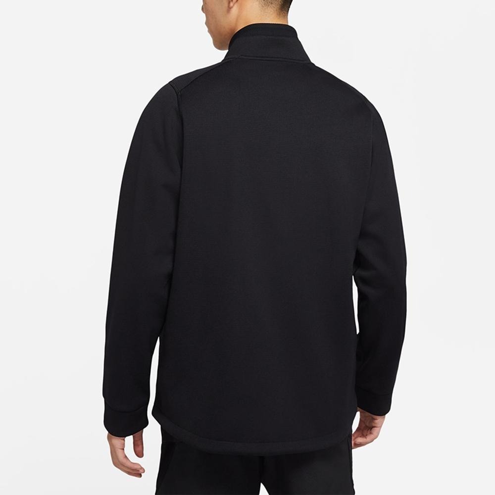 Nike AS M NK THRMA SPHR LS 男款 外套 內部微刷毛 立領外套 運動 黑 DM5941 010-細節圖2