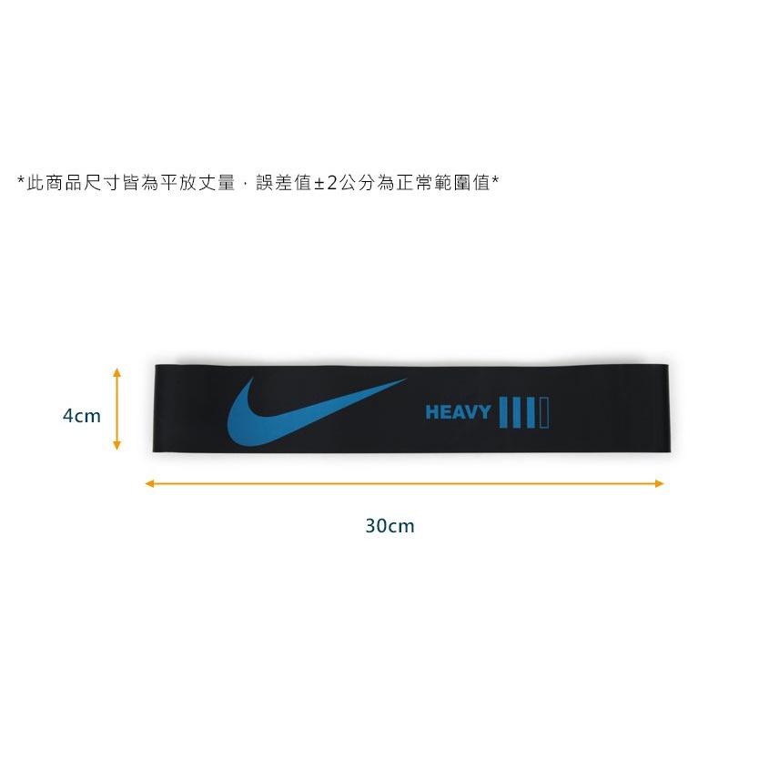 NIKE 抗阻彈力帶 訓練 運動 3入組 MINI 3 PK 黑 N1006723013NS-細節圖3