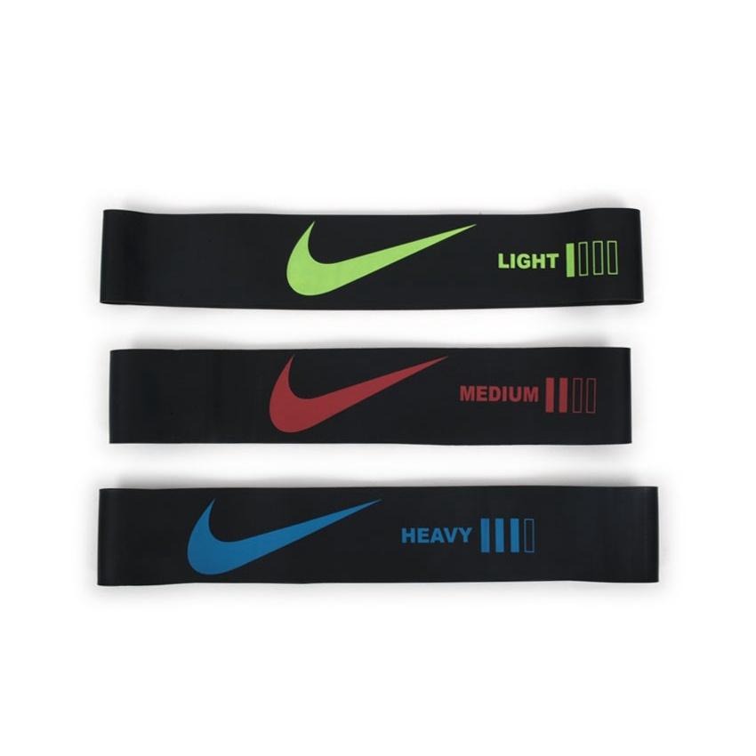 NIKE 抗阻彈力帶 訓練 運動 3入組 MINI 3 PK 黑 N1006723013NS-細節圖4