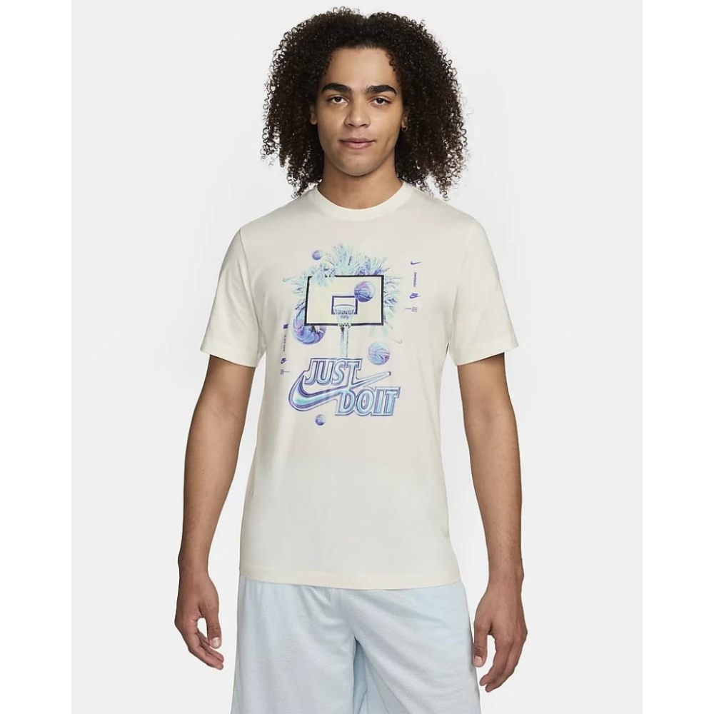 Nike AS M NK TEE PHOTO SU24 運動 短袖 上衣 夏天 運動 男款 白 FV8411 133-細節圖3