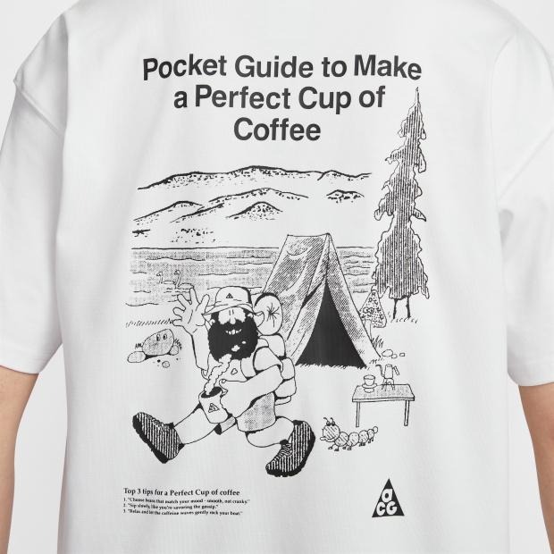 Nike NRG ACG 短袖 T恤 運動 休閒 吸濕 排汗 寬鬆 針織 厚磅 IF0371 黑 010 白 121-細節圖7