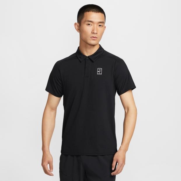 NIKE Dri-FIT 網球衣 Polo衫 運動衫 休閒 運動 網球 FZ6908 藍 478 黑 010 白 100-細節圖2