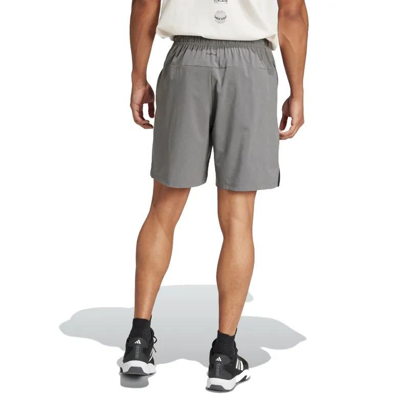 Adidas D4T MEL SHORT 男款 運動短褲 休閒短褲 短褲 透氣 休閒 輕薄 跑步 灰 IN5612-細節圖2
