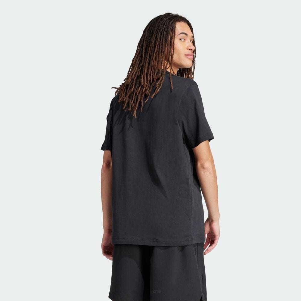 ADIDAS FUTURE ICONS 運動 休閒 T恤 短袖 大Logo 男款 白 IS3234 黑 IS9596-細節圖9