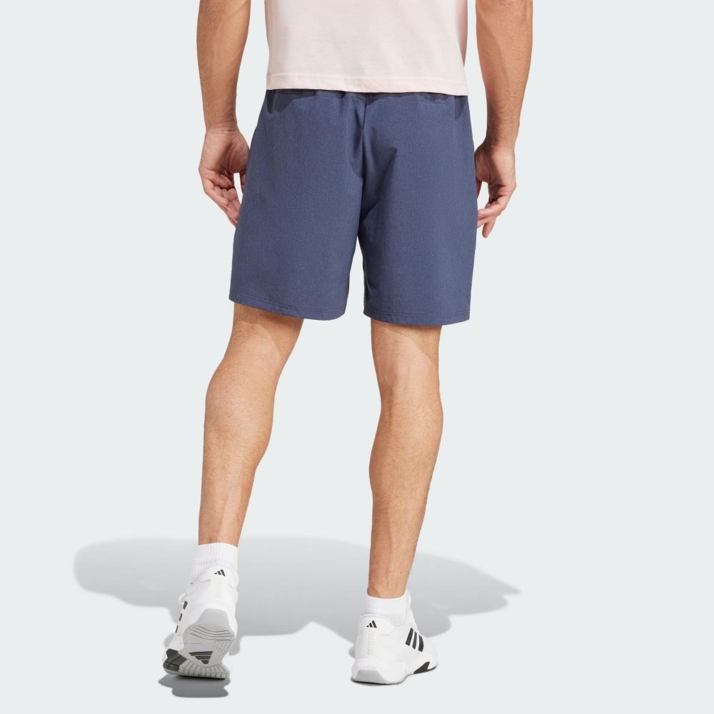 Adidas D4T MEL SHORT SHNAME 男款 短褲 運動褲 輕薄 舒適 透氣 藍 IX9063-細節圖2