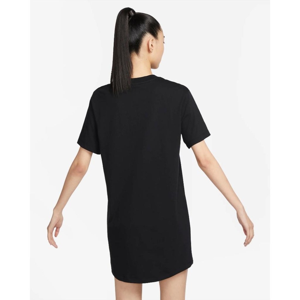 Nike Sportswear Essential 女款 短袖 T恤 連身裙 長版T 女子裙 衣裙 DV7883 010-細節圖2