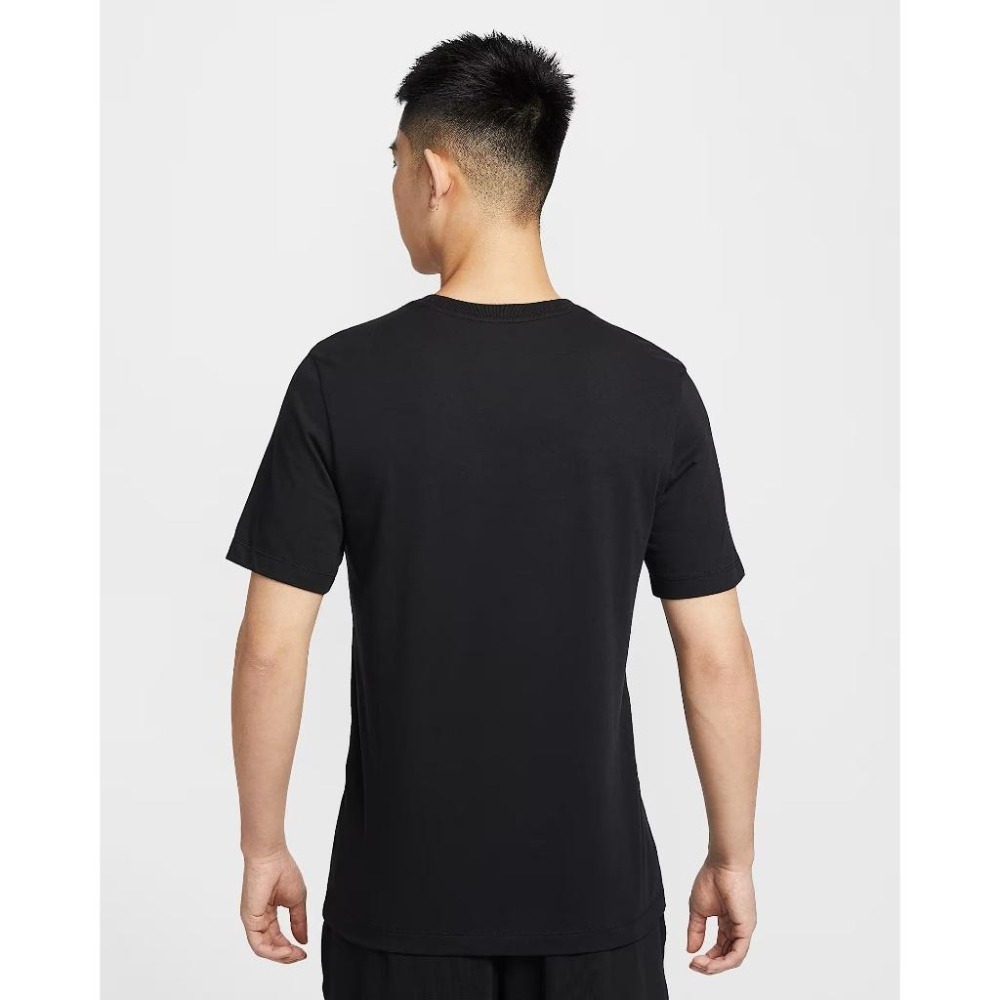 Nike Sportswear 短袖 上衣 T恤 海浪 彩色 經典 休閒 純棉 HJ0761 白 100 黑 010-細節圖7
