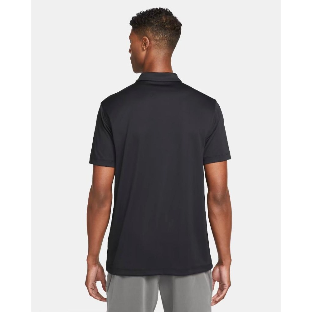 Nike Court Dri-FIT 短袖 運動 休閒 透氣 運動衫 網球衫 Polo衫 黑色 DH0857 010-細節圖2