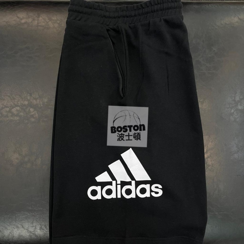 Adidas M MH BOSShortFT 男款 短褲 運動褲 棉褲 經典 愛迪達 灰 IC9403 黑 IC9401-細節圖3