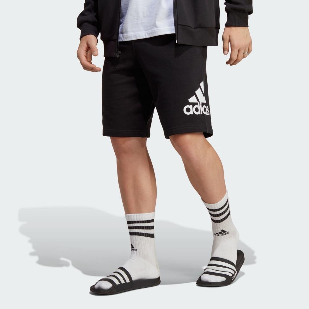 Adidas M MH BOSShortFT 男款 短褲 運動褲 棉褲 經典 愛迪達 灰 IC9403 黑 IC9401-細節圖9