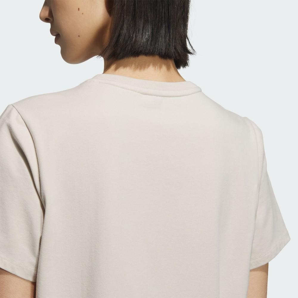 Adidas 大logo 短袖 上衣 運動 休閒 T恤 JL6284 (實體偏黃) JL6285 (實體偏土黃)-細節圖7