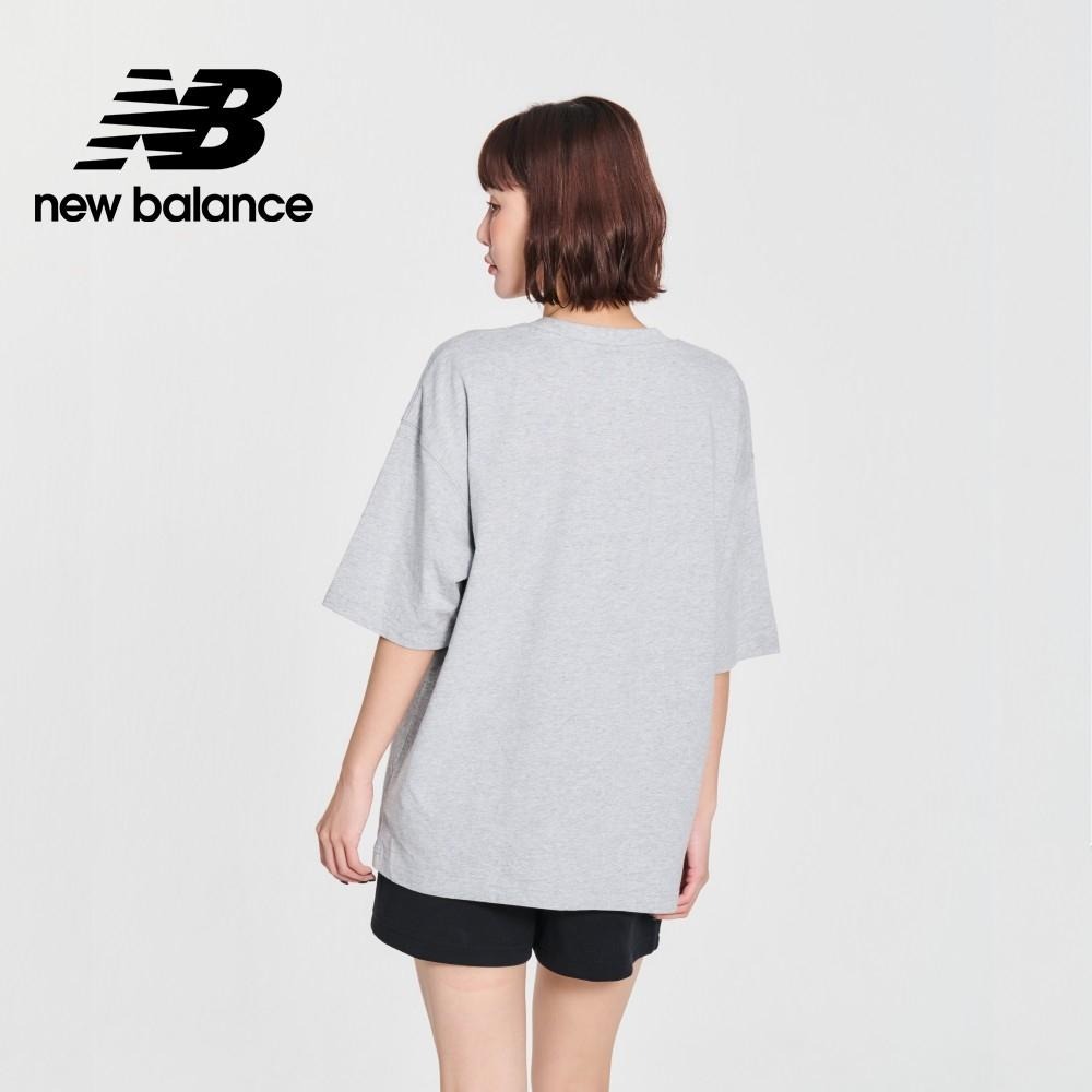 New Balance 女款 上衣 短袖 圓領 美版 百搭 奶茶 WT33534MNK 灰 WT33534AG-細節圖9