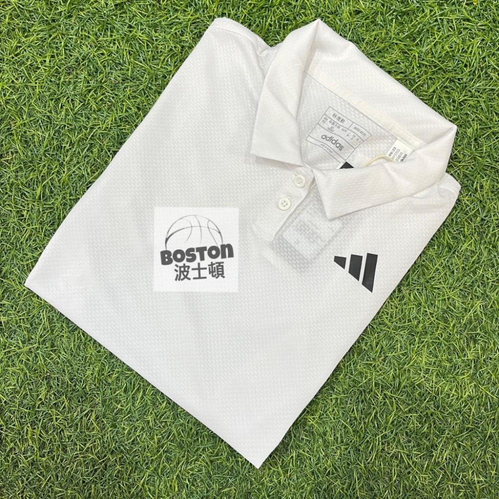 Adidas POLO衫 女款 短袖 上衣 排汗 跑步 輕便 黑HY2702 白HY2703-細節圖3
