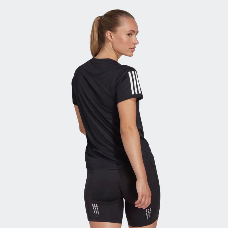 Adidas OWN THE RUN TEE 女 排汗 運動 透氣 反光 白IC5189 黑IC5188 粉IL4128-細節圖7